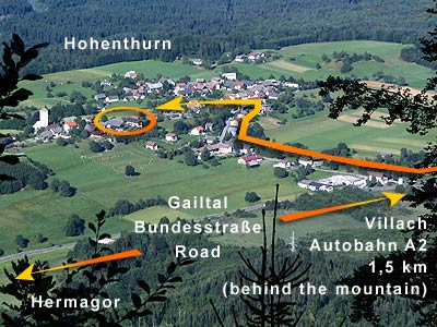 Perhinig Farm, Directions